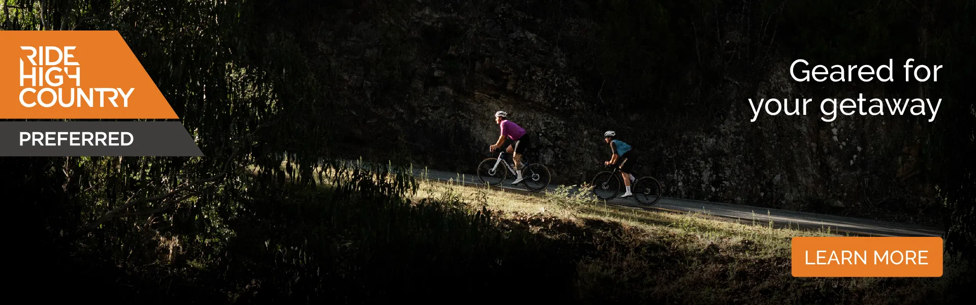 Ride High Country Preferred — geared for your getaway. Explore Victoria's High Country by bike.